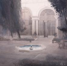 Patio de la casa de Velázquez
